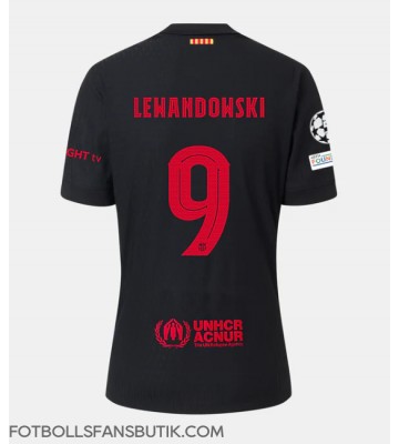 Barcelona Robert Lewandowski #9 Replika Bortatröja 2024-25 Kortärmad